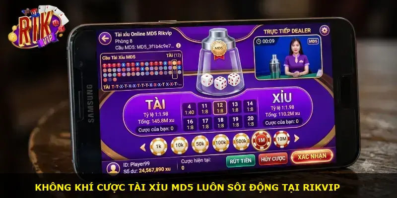 Tài xỉu Online MD5 Rikvip - ảnh 1