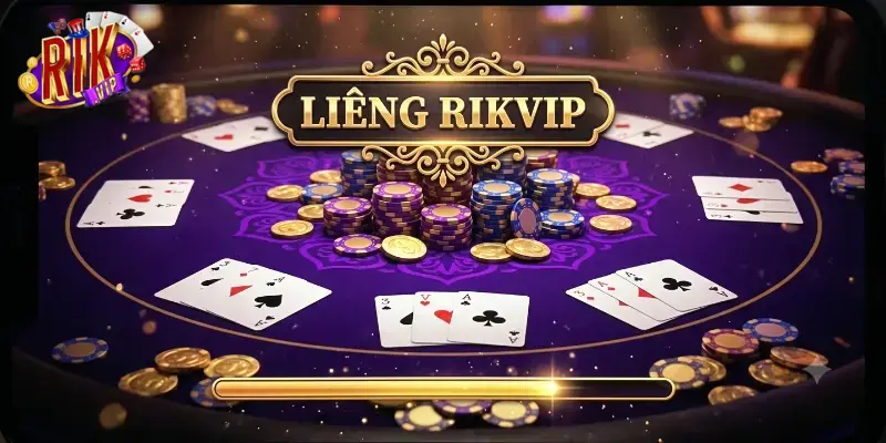 Liêng Rikvip game bài đổi thưởng hấp dẫn cho anh em mê trải nghiệm mới