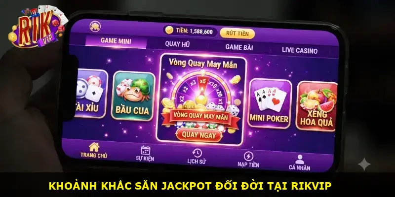 Vòng quay may mắn Rikvip - ảnh 1